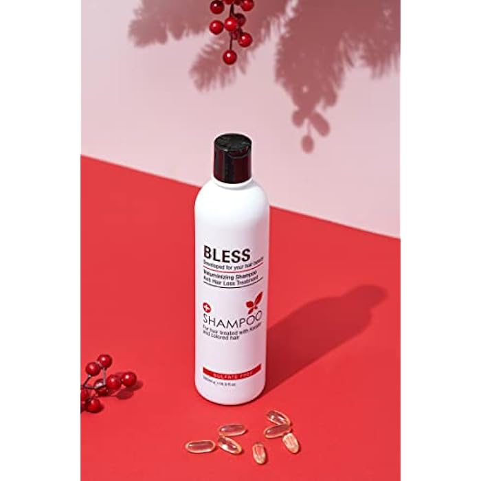 Bless shampoo for hair treated with keratin and colored hair, 500 ml - Image 4